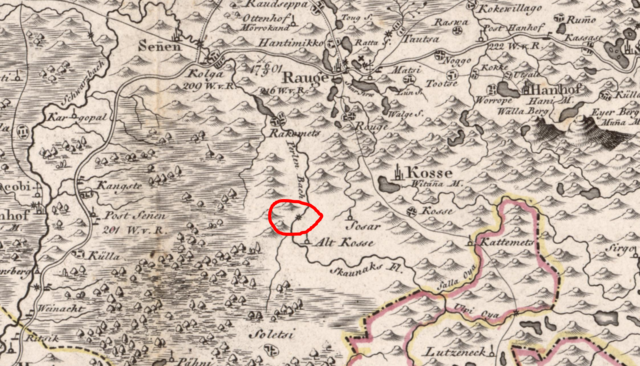 Kaardilõige Mellini 1797. a atlasest.
