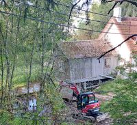 Võsu hejpaisu lammutamine. 2025, aug. M. Lang