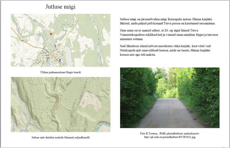 Kusagil Tõrva lähistel