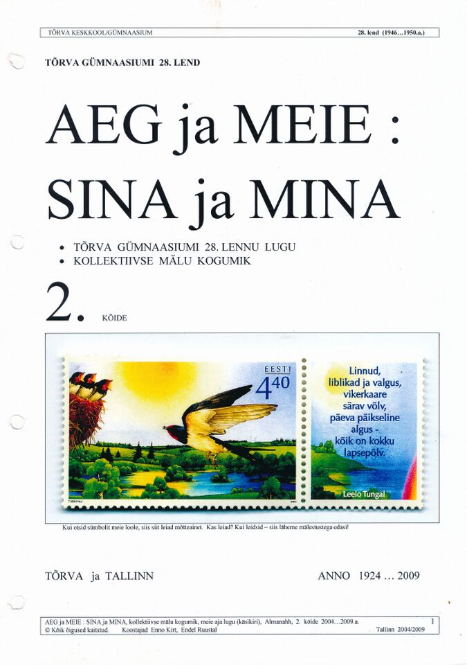 Aeg ja meie nr2