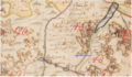 Küti veski 1684. a. kaardil. Ajalooarhiiv EAA.308.2.177 lk 1